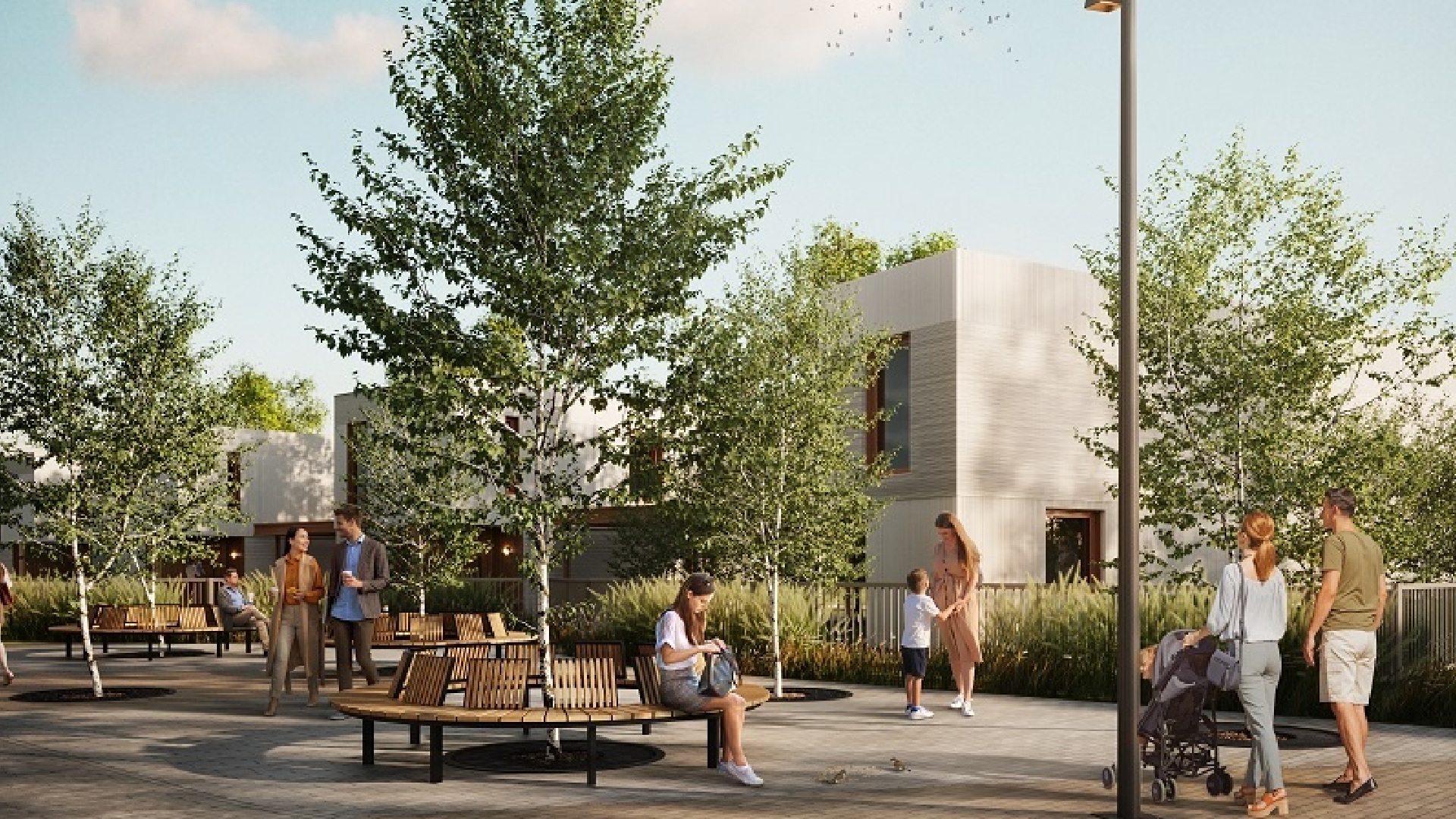 Зона для отдыха и прогулок