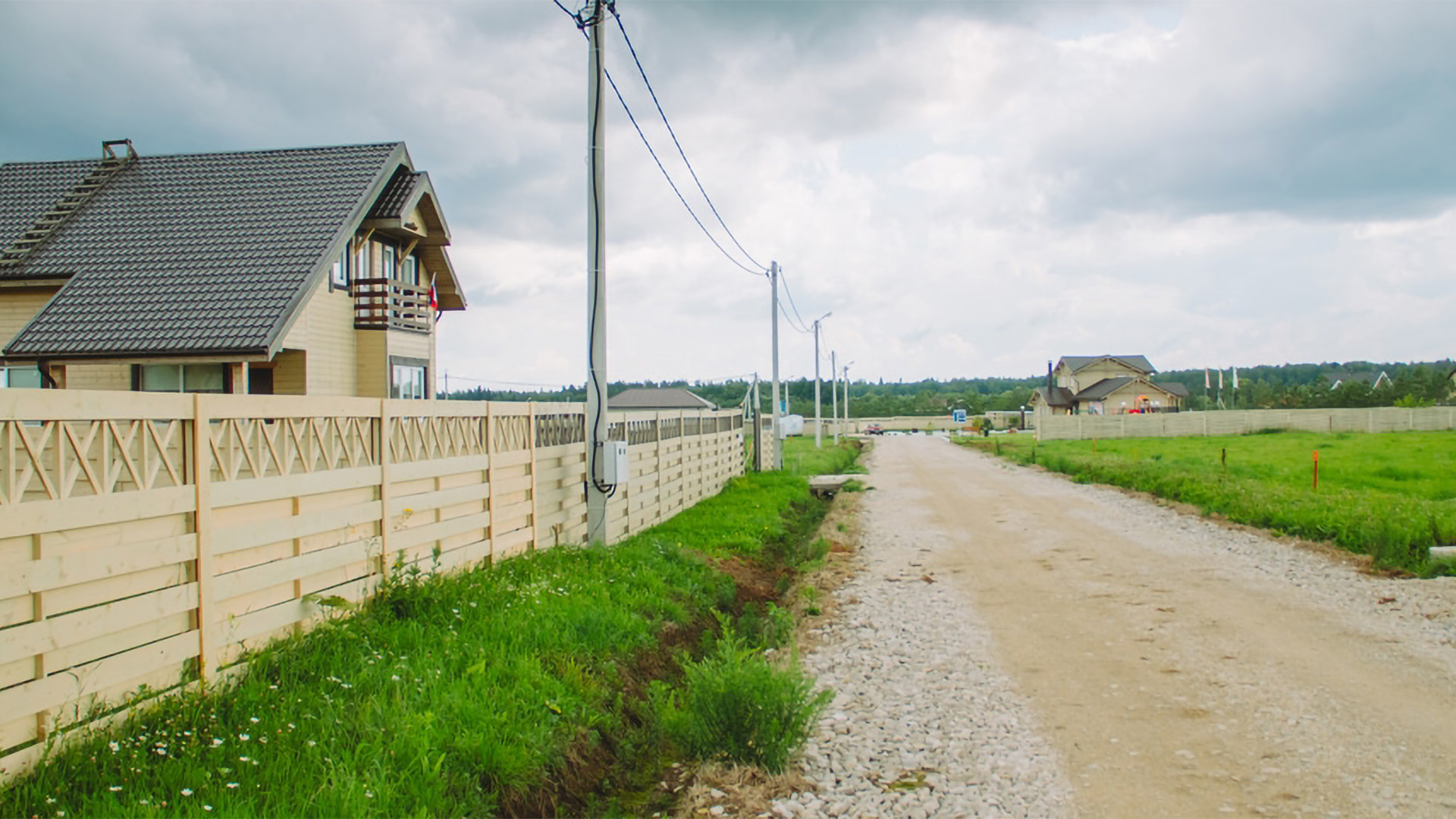 Дороги в поселке