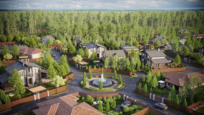 Участок 8 соток в посёлке «White Park»