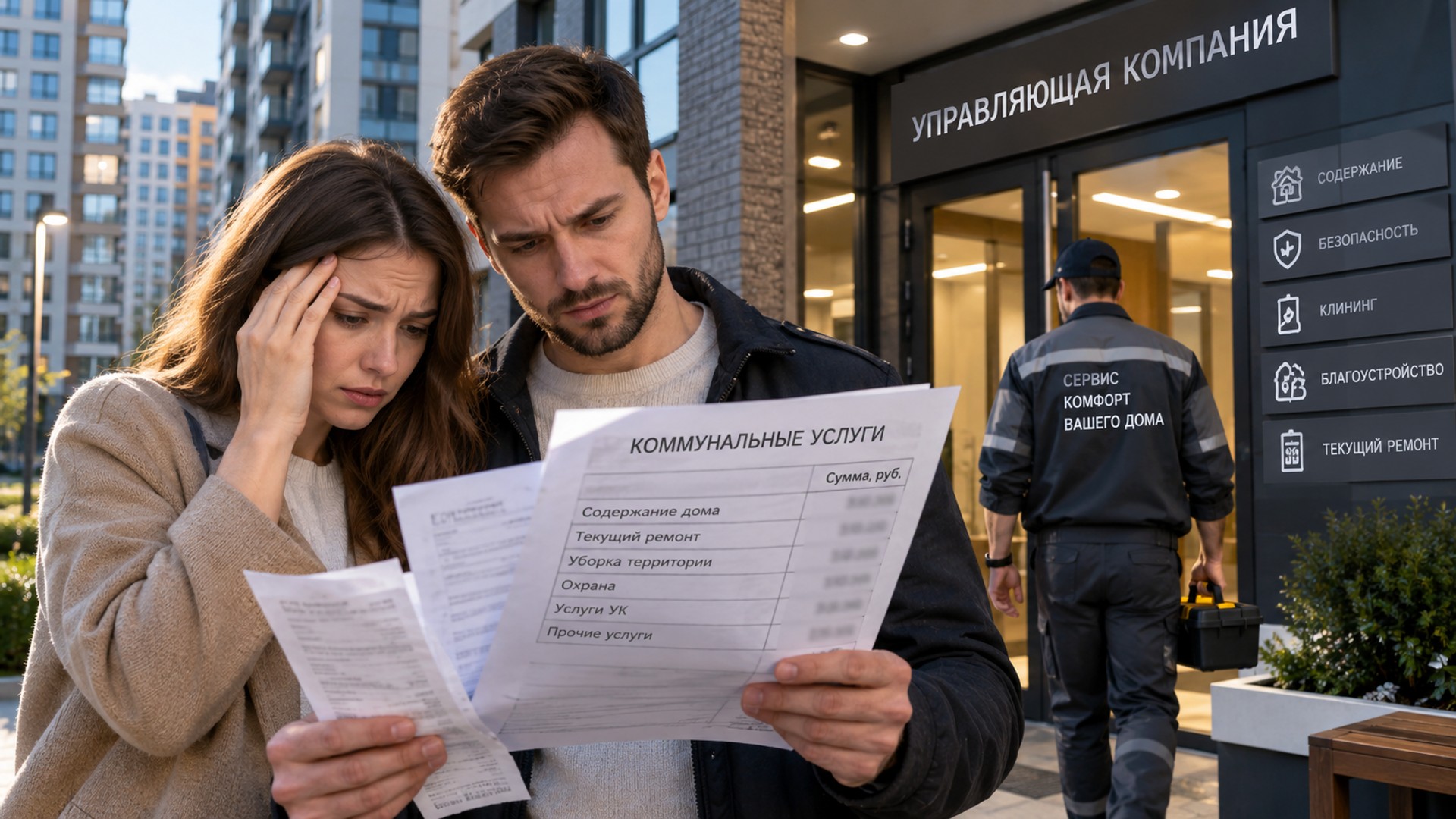 Управляющая компания в новостройке: 6 способов, которыми она доит жильцов с первого дня