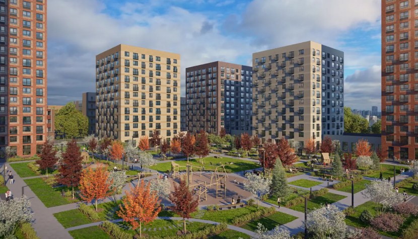 Вид на ЖК Барклая 6