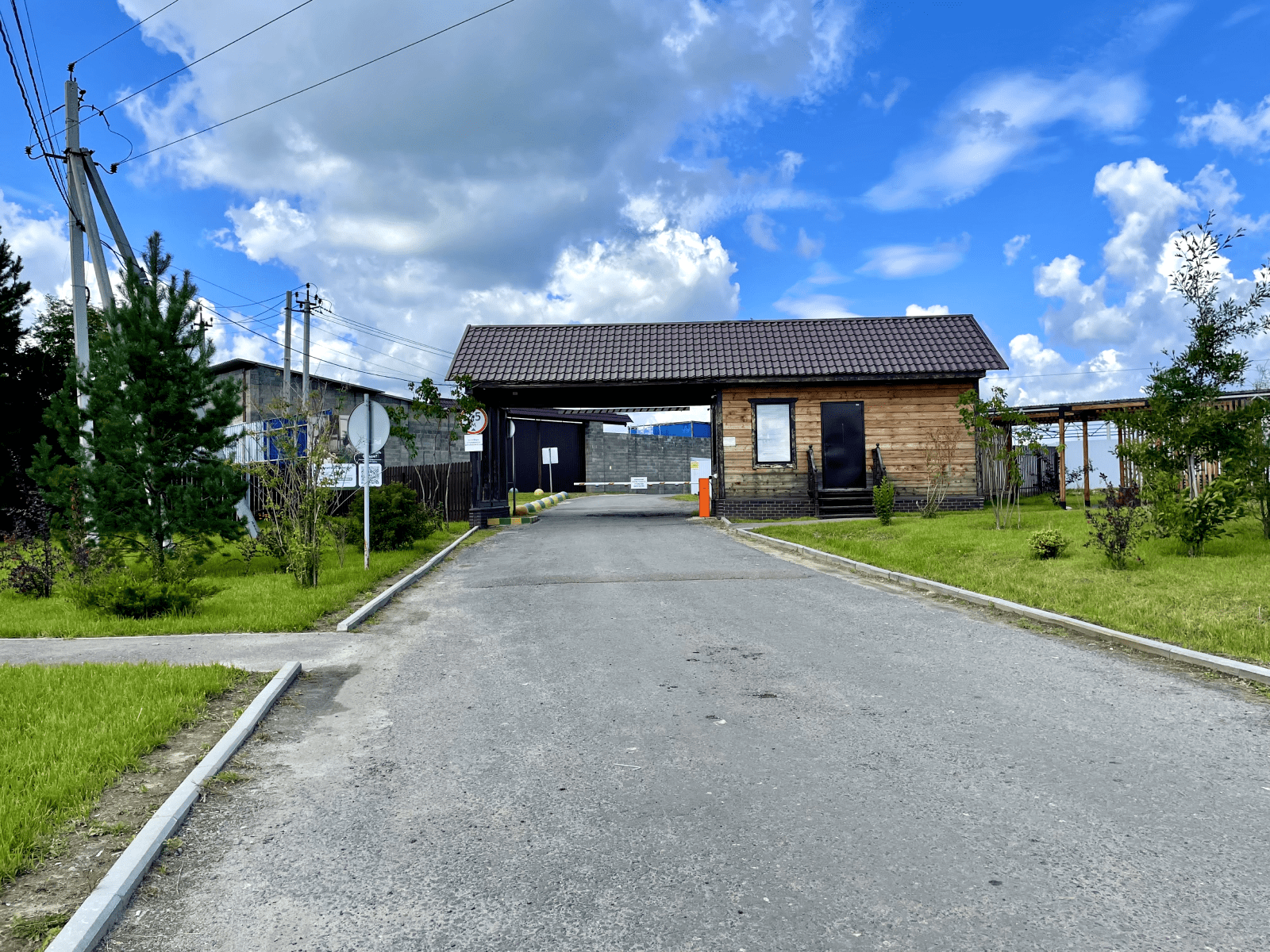 КПП в коттеджном поселке