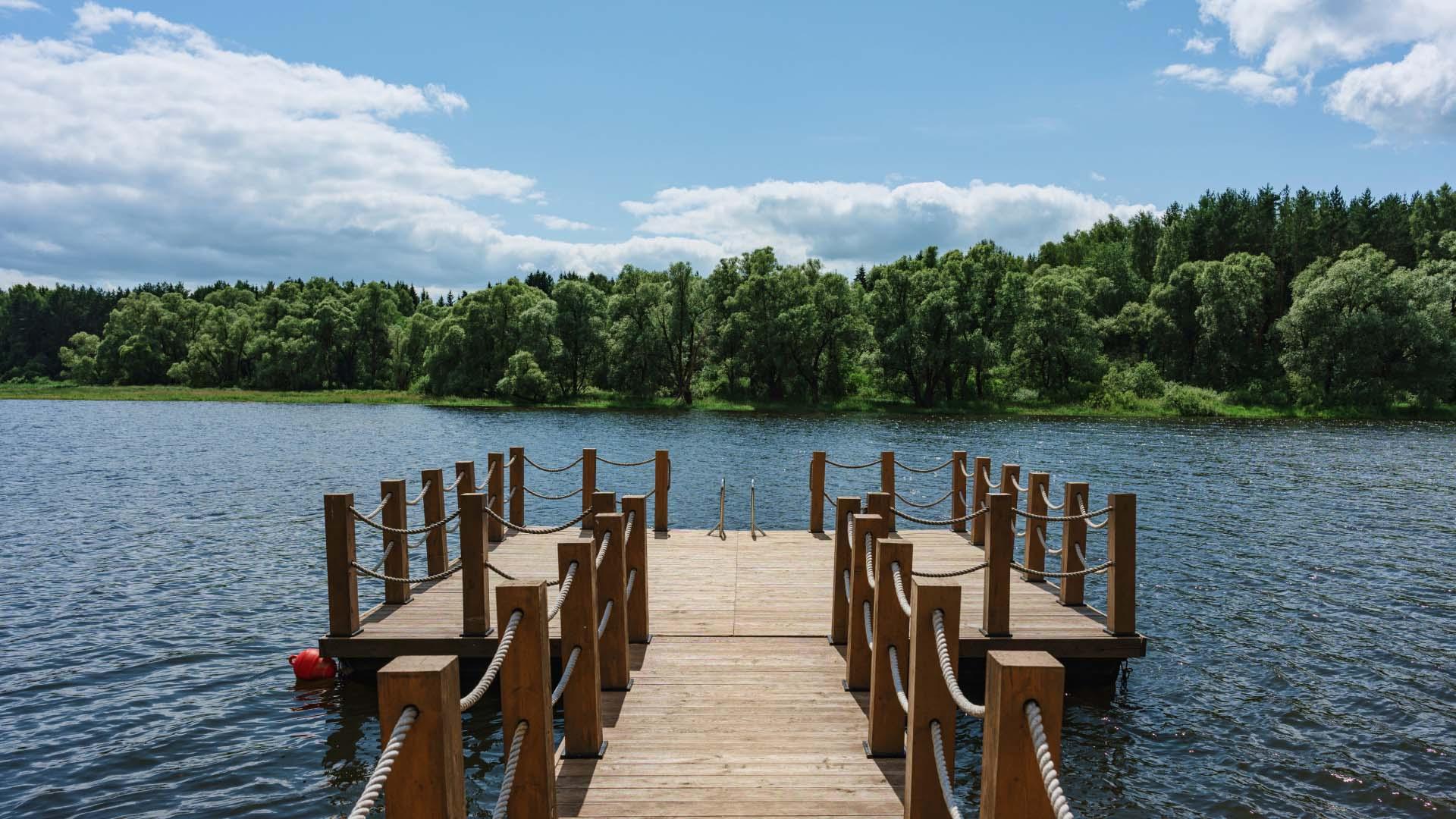 Свой пирс в коттеджном посеке