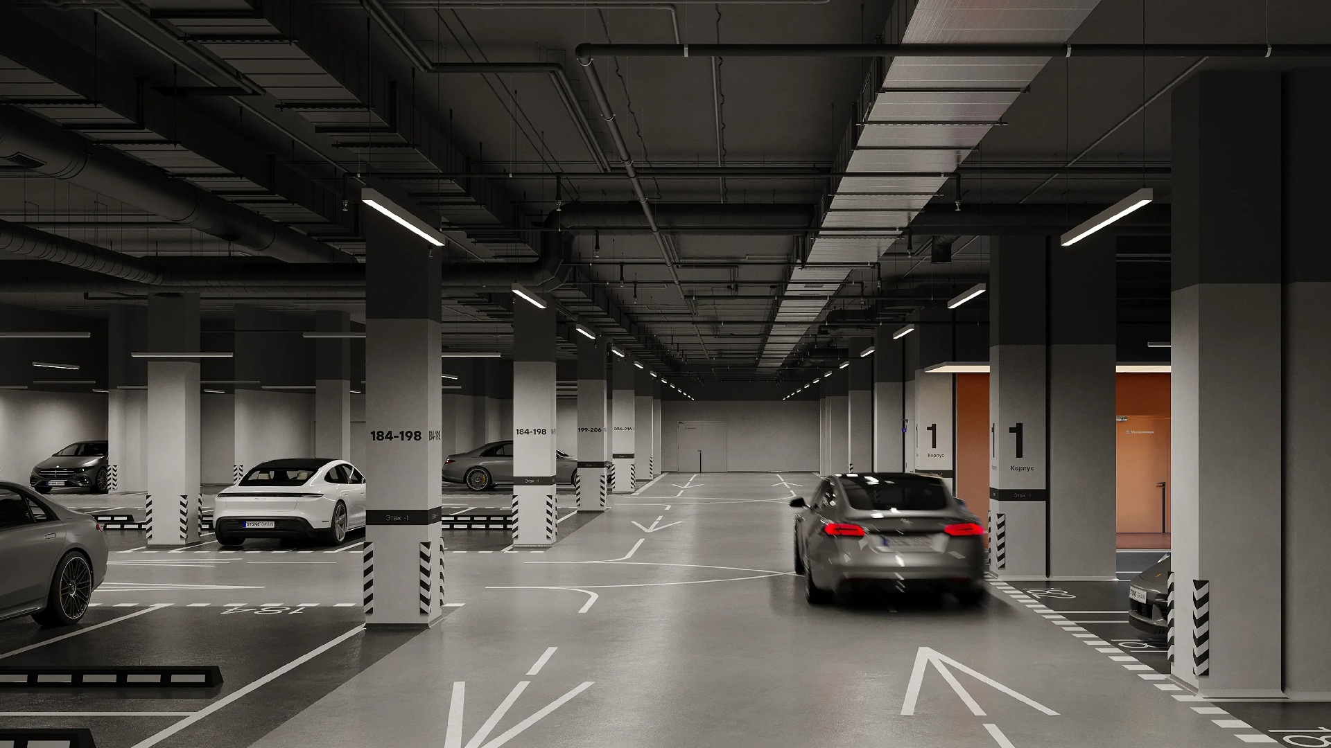 Подземный паркинг
