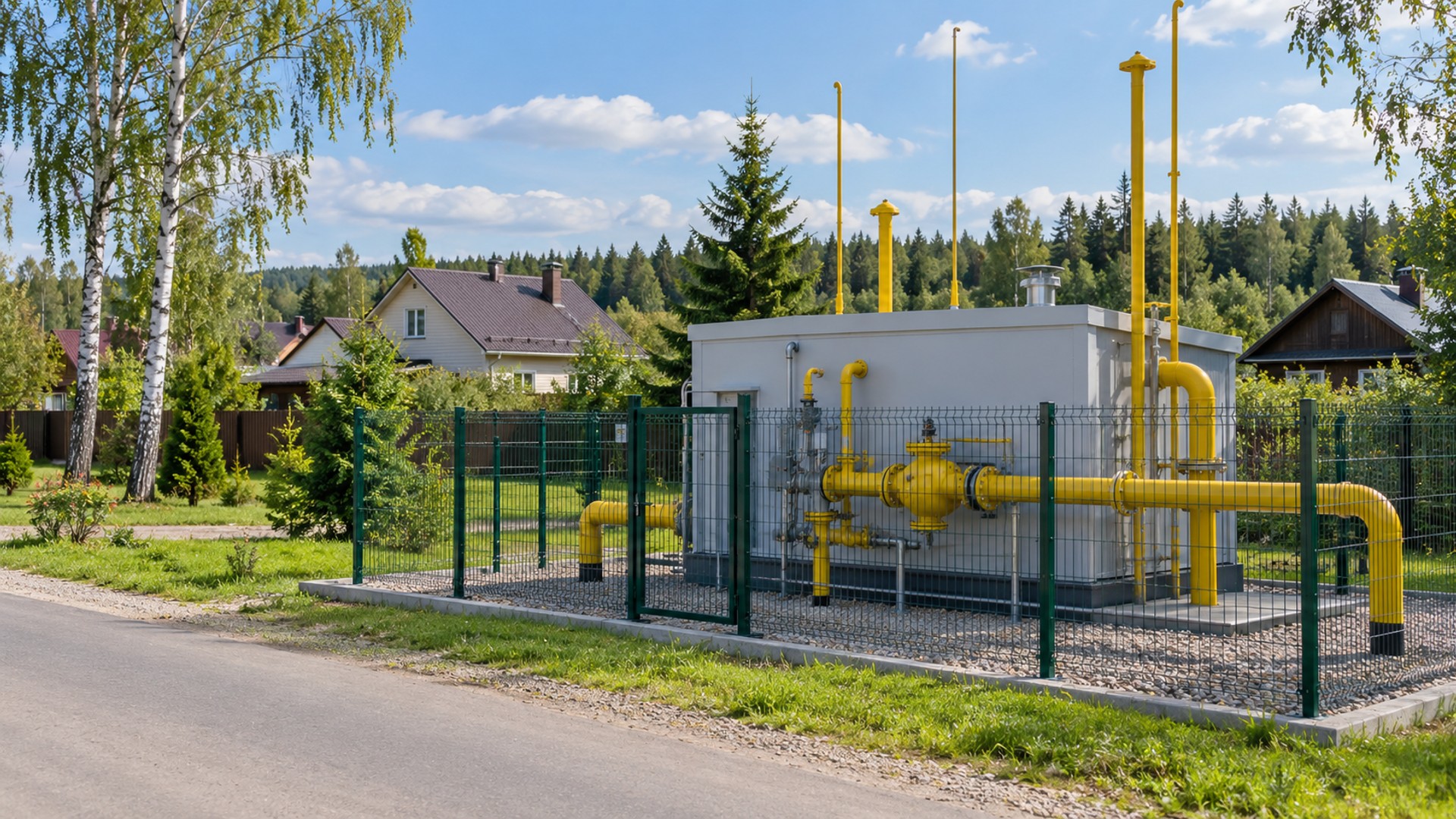 В Дмитровском округе за два года к газу подключили 1482 домовладения