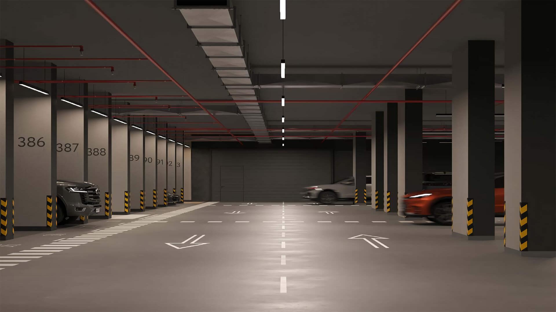 Подземный паркинг