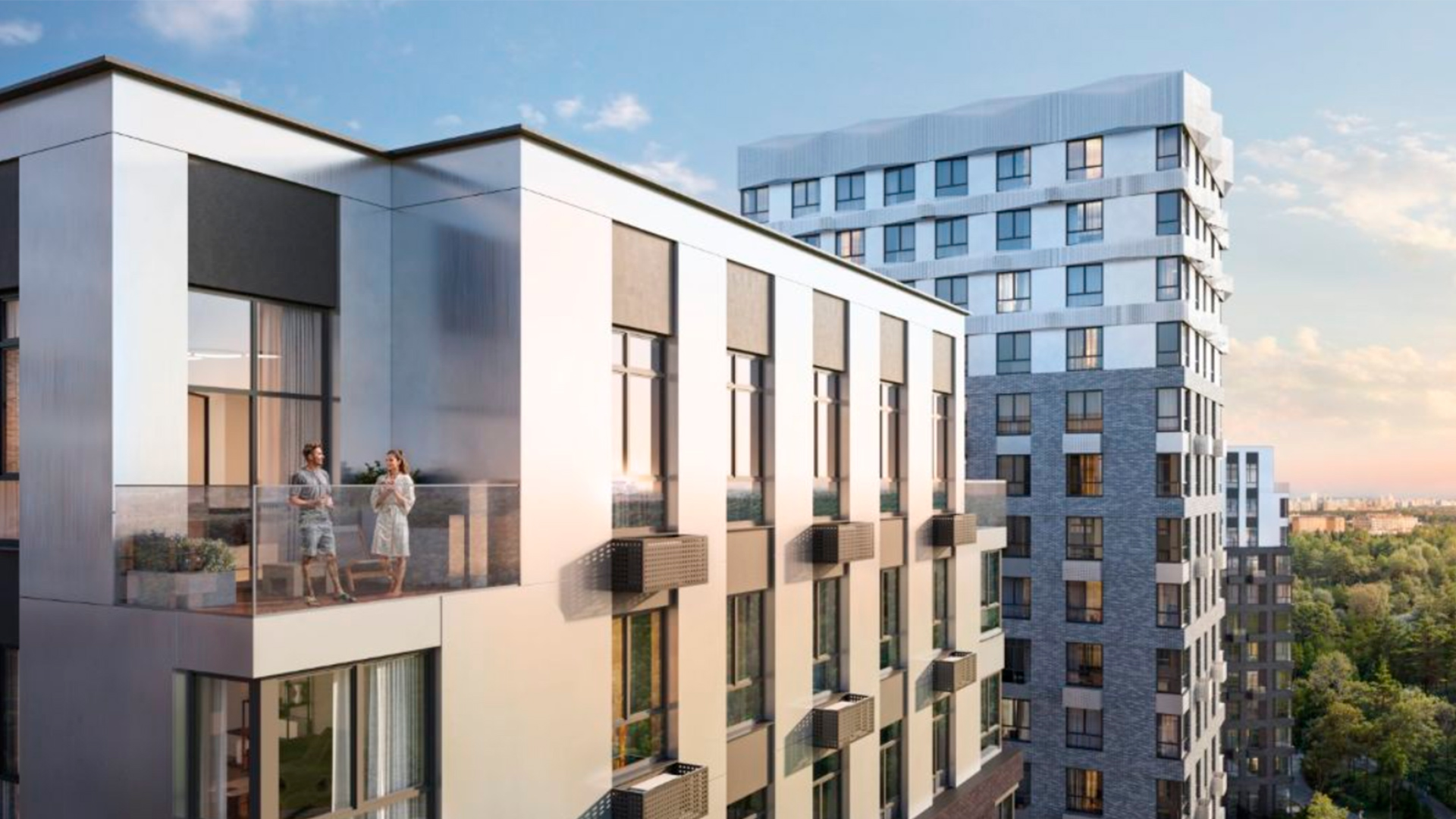 Терасса в ЖК в Москве