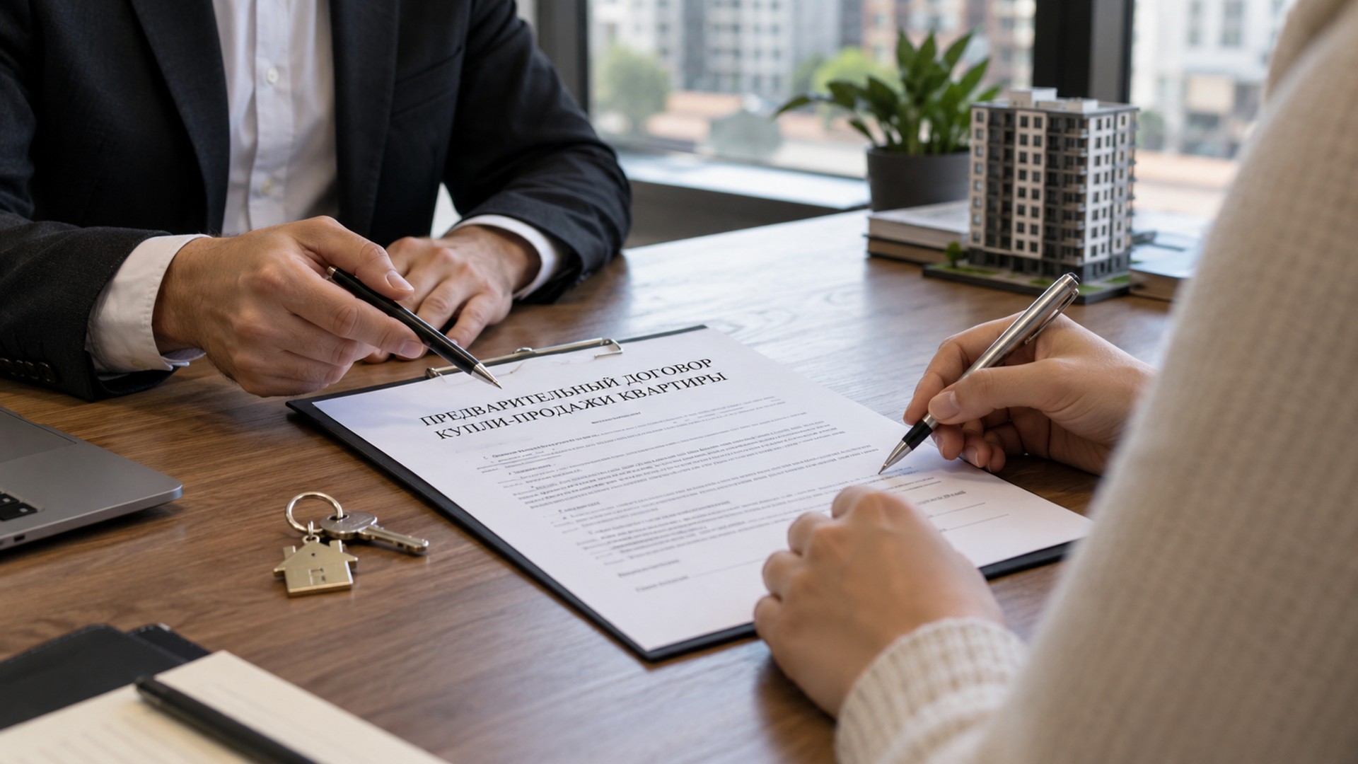 Предварительный договор купли-продажи квартиры