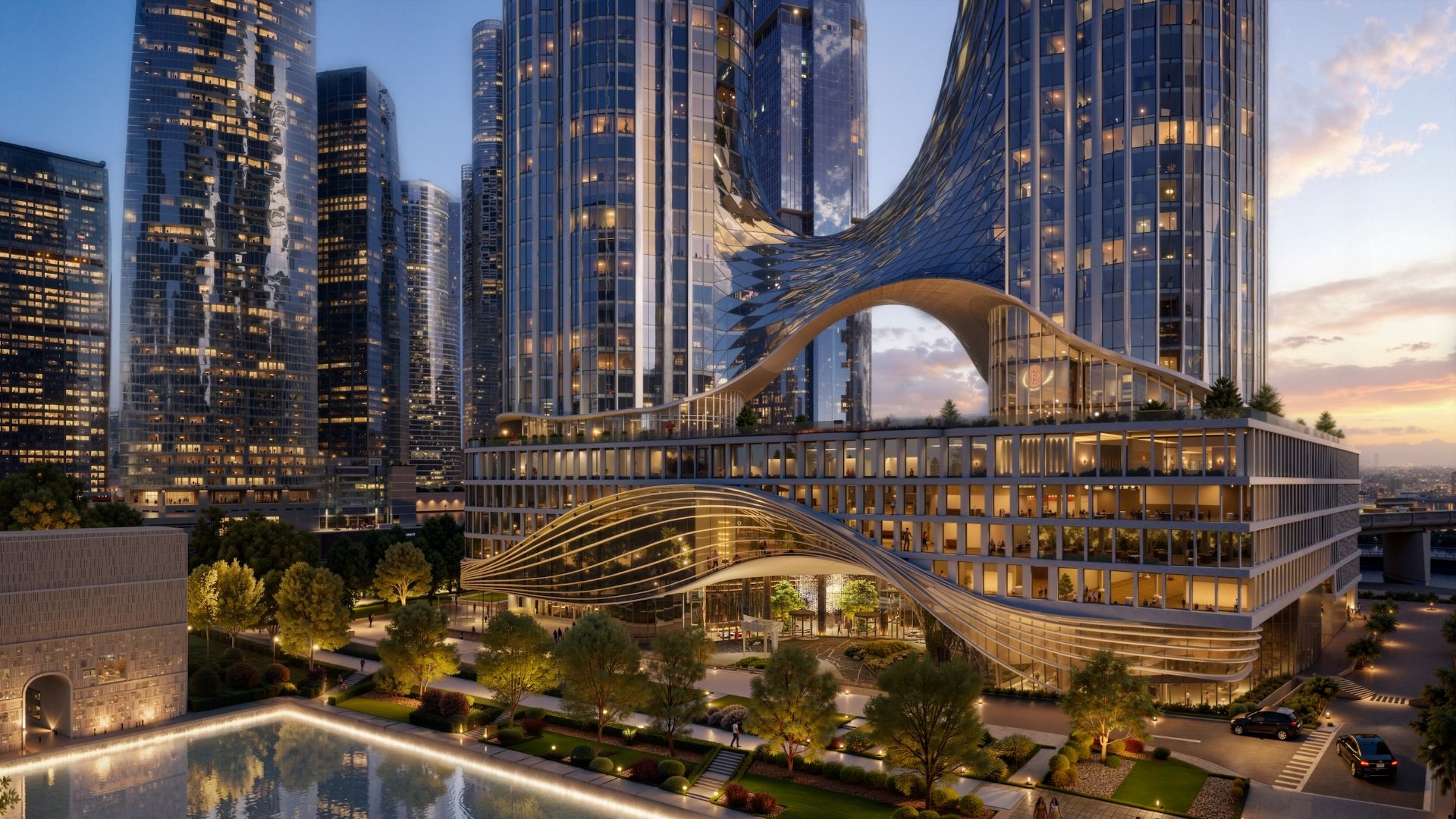 АУРУС Резиденции сбоку