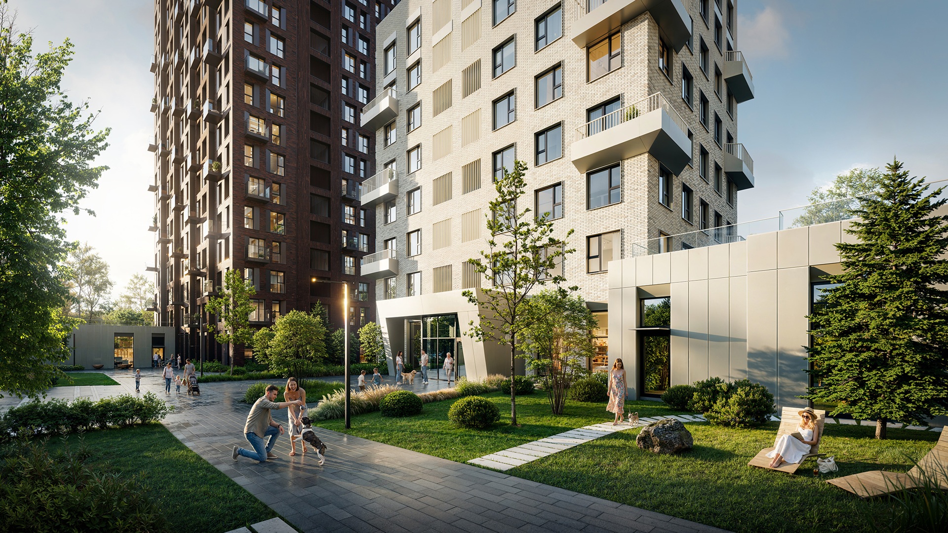 Прогулочная зона