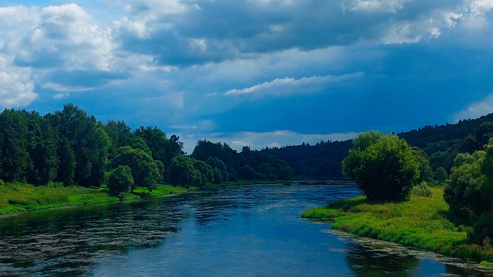 Реки Ока и Нара
