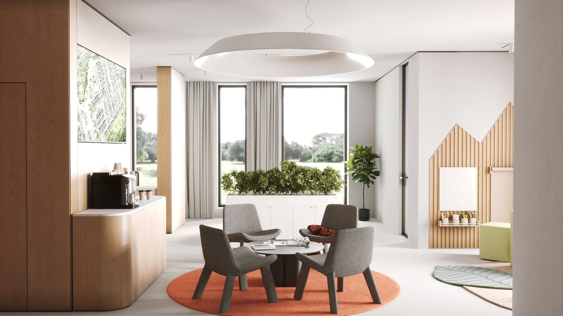 Коворкинг в соседском центре