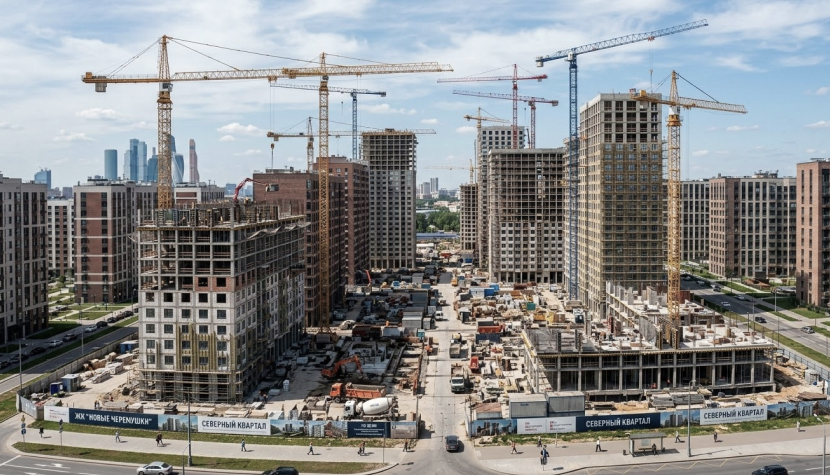 В России строится 116 млн м² жилья: портфель вырос на 2%