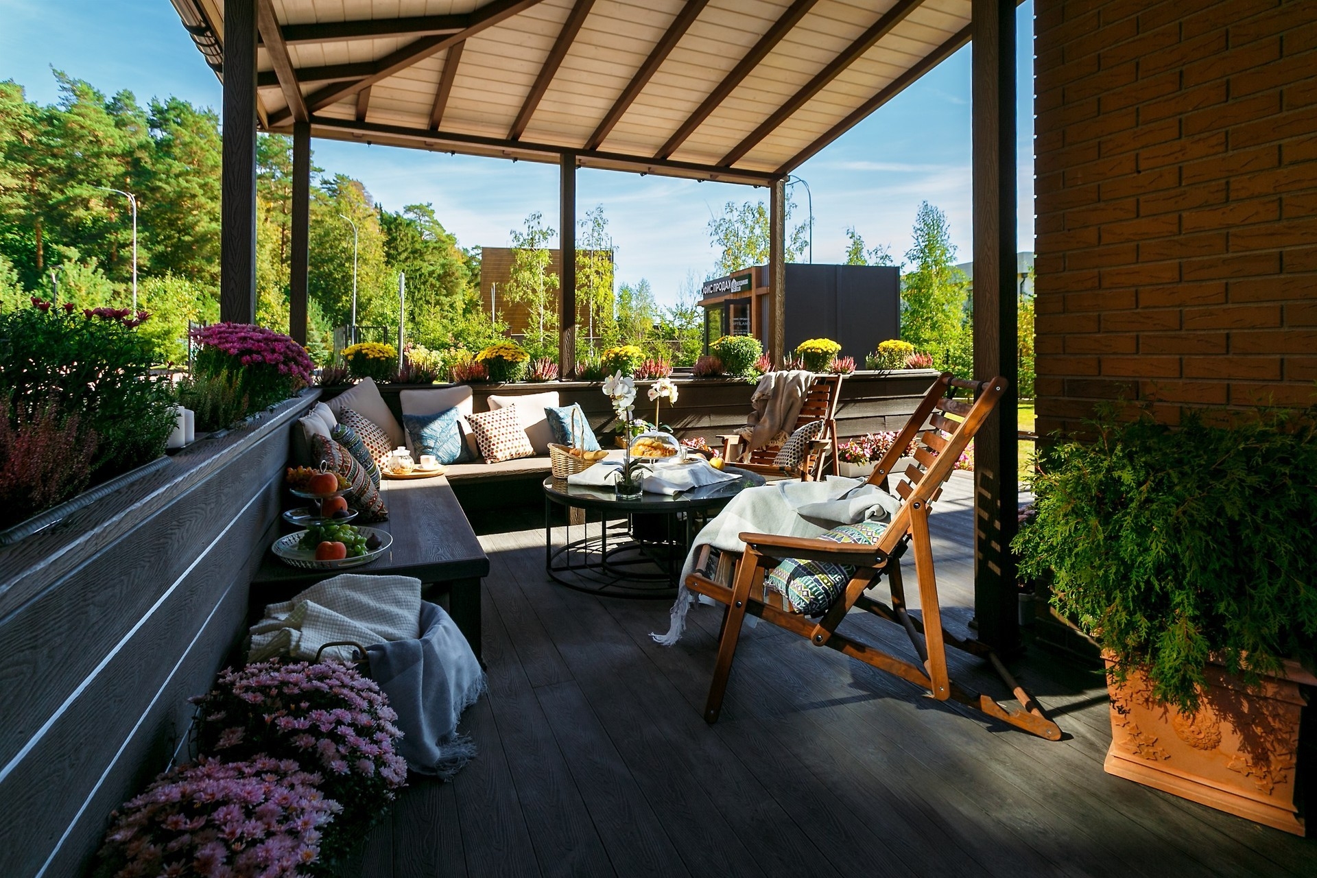 Веранда дома