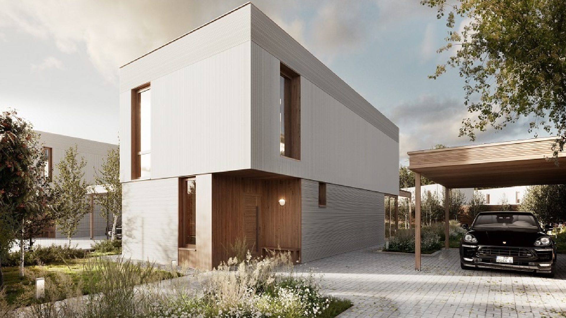 Дом с гаражом