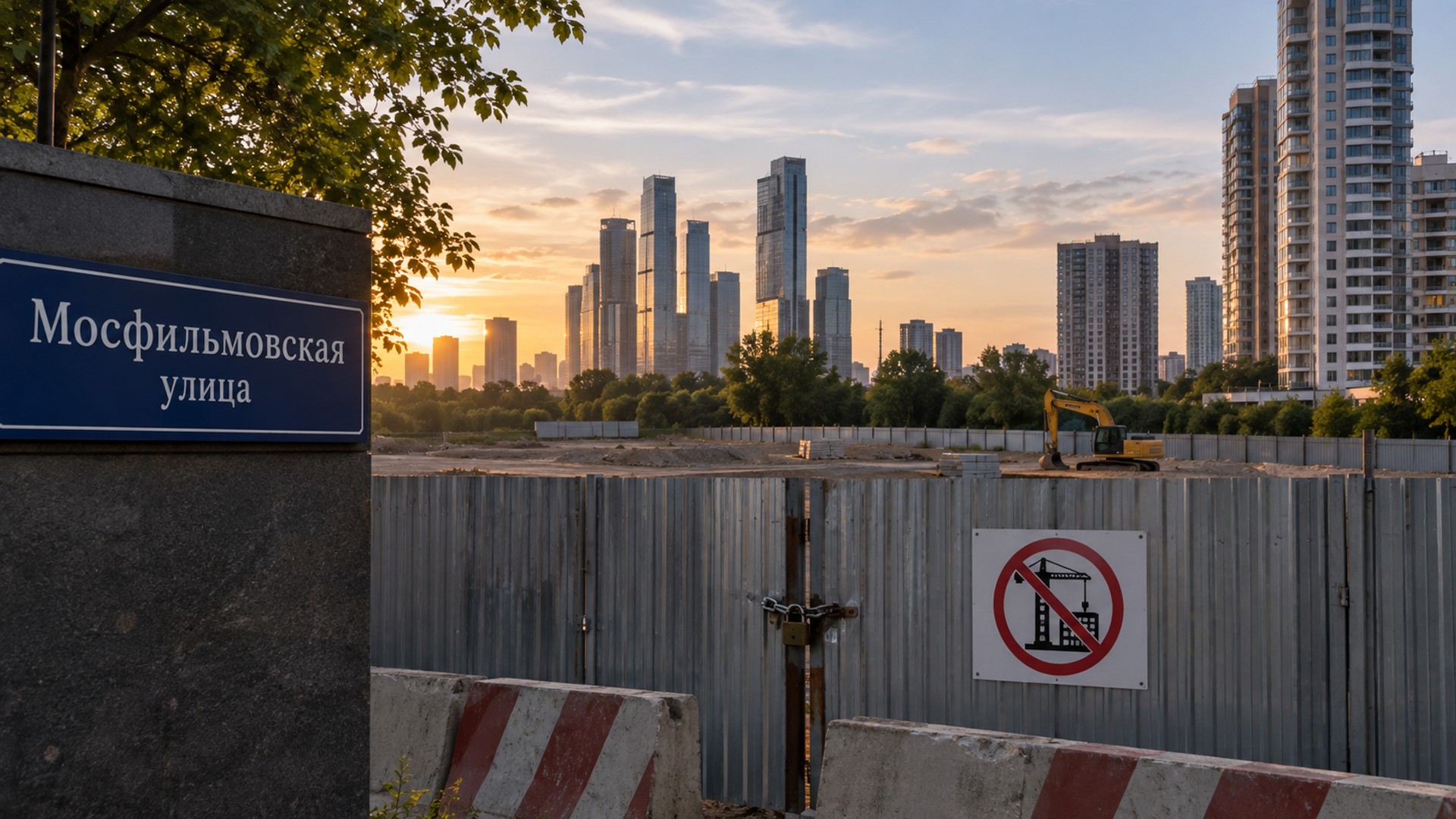 Группа «Самолет» свернула планы по строительству ЖК на Мосфильмовской улице
