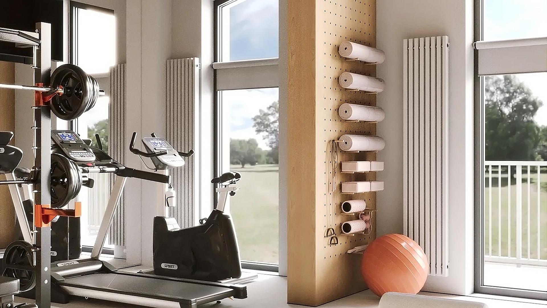 Спортзал в соседском центре