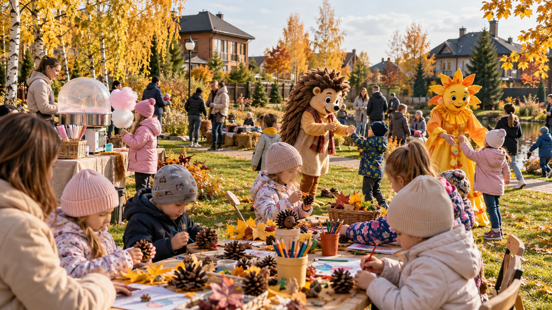 В посёлке «Солнечный город» провели осенний праздник для жителей