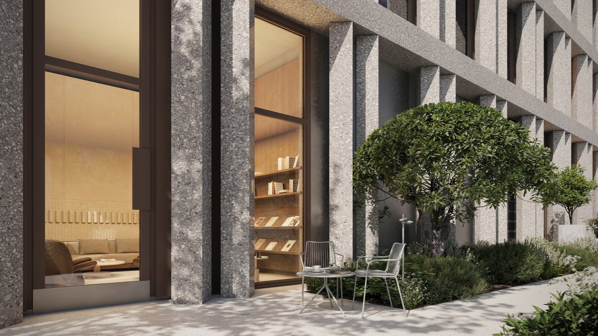 Панорамные окна фасада