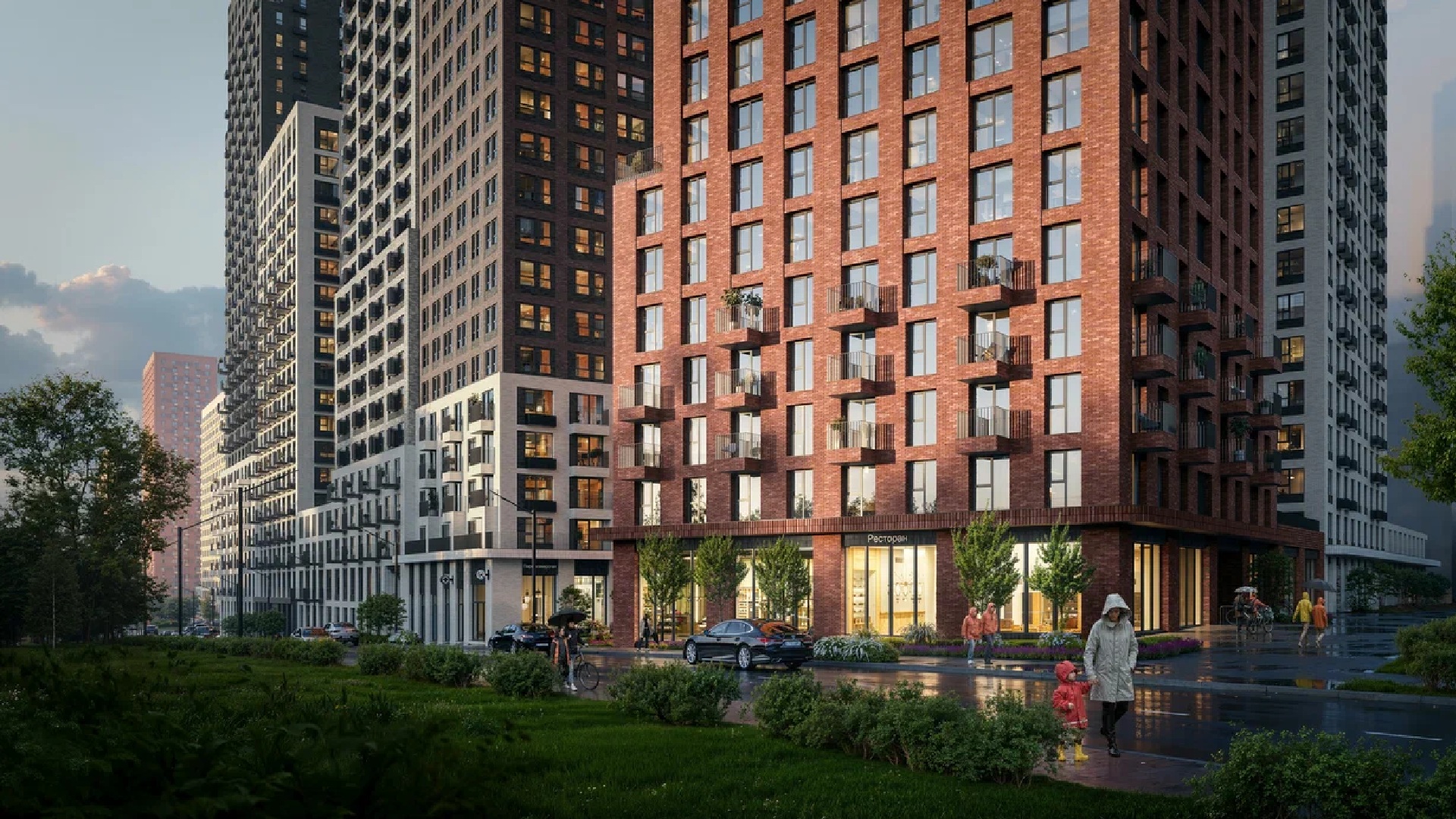 Нижняя часть ЖК