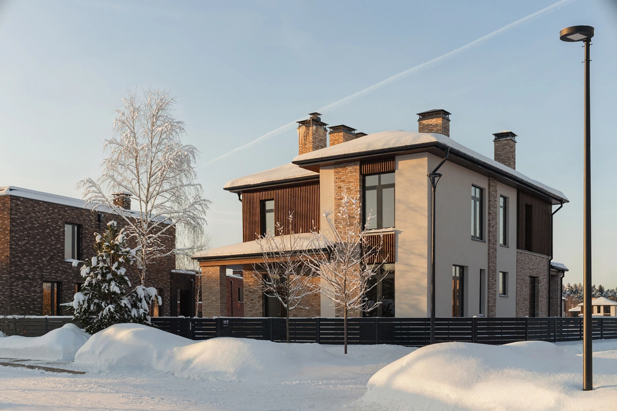 Дом в закрытом коттеджном поселке