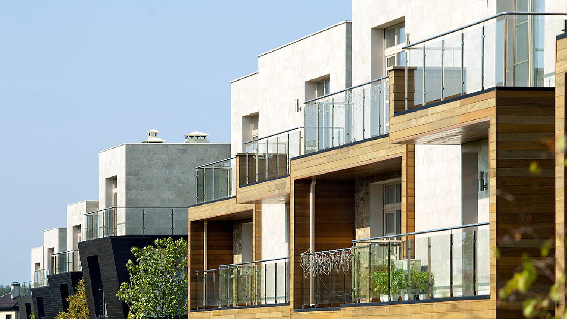 Таунхаусы в поселке