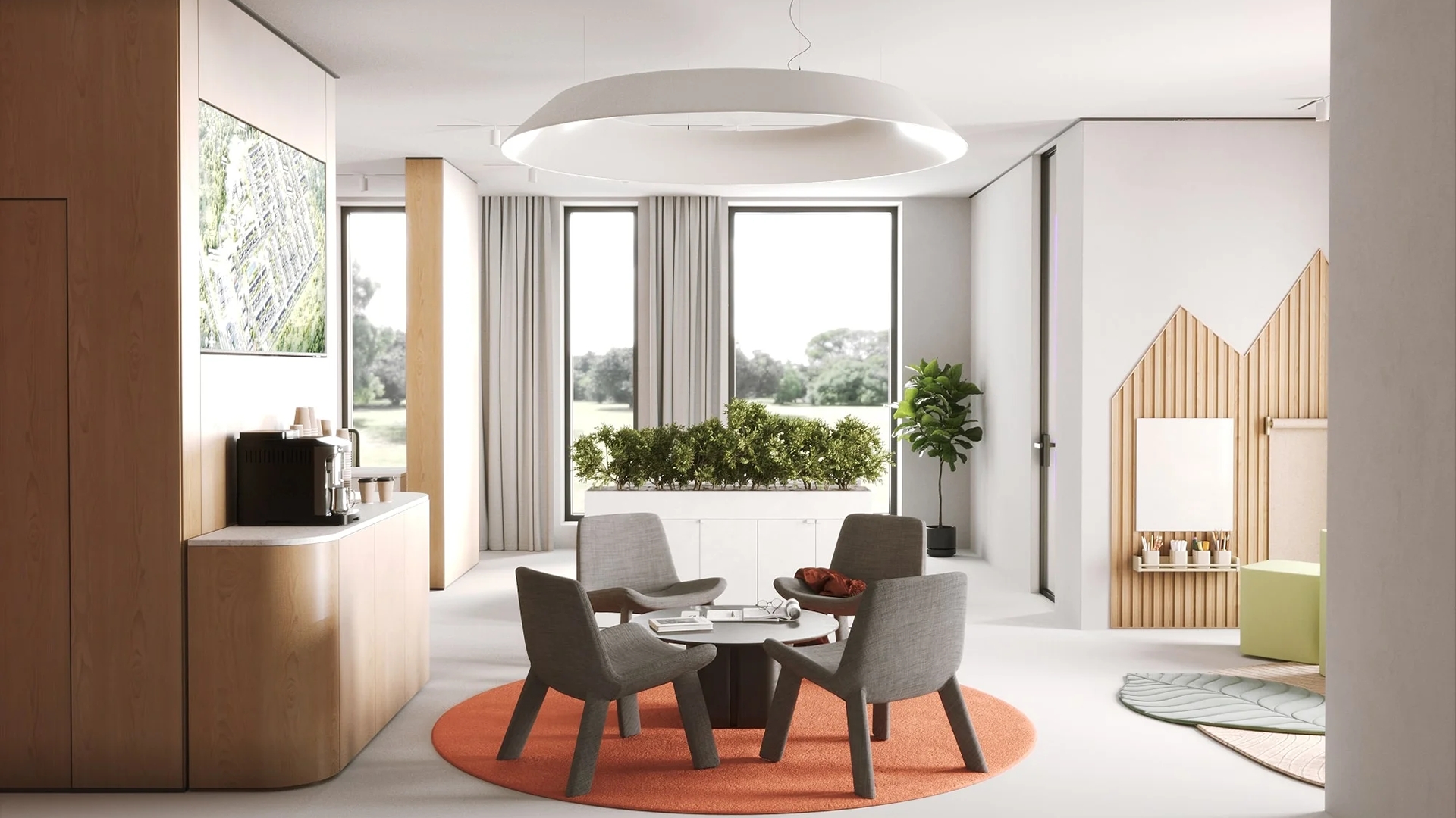 Коворкинг в соседском центре