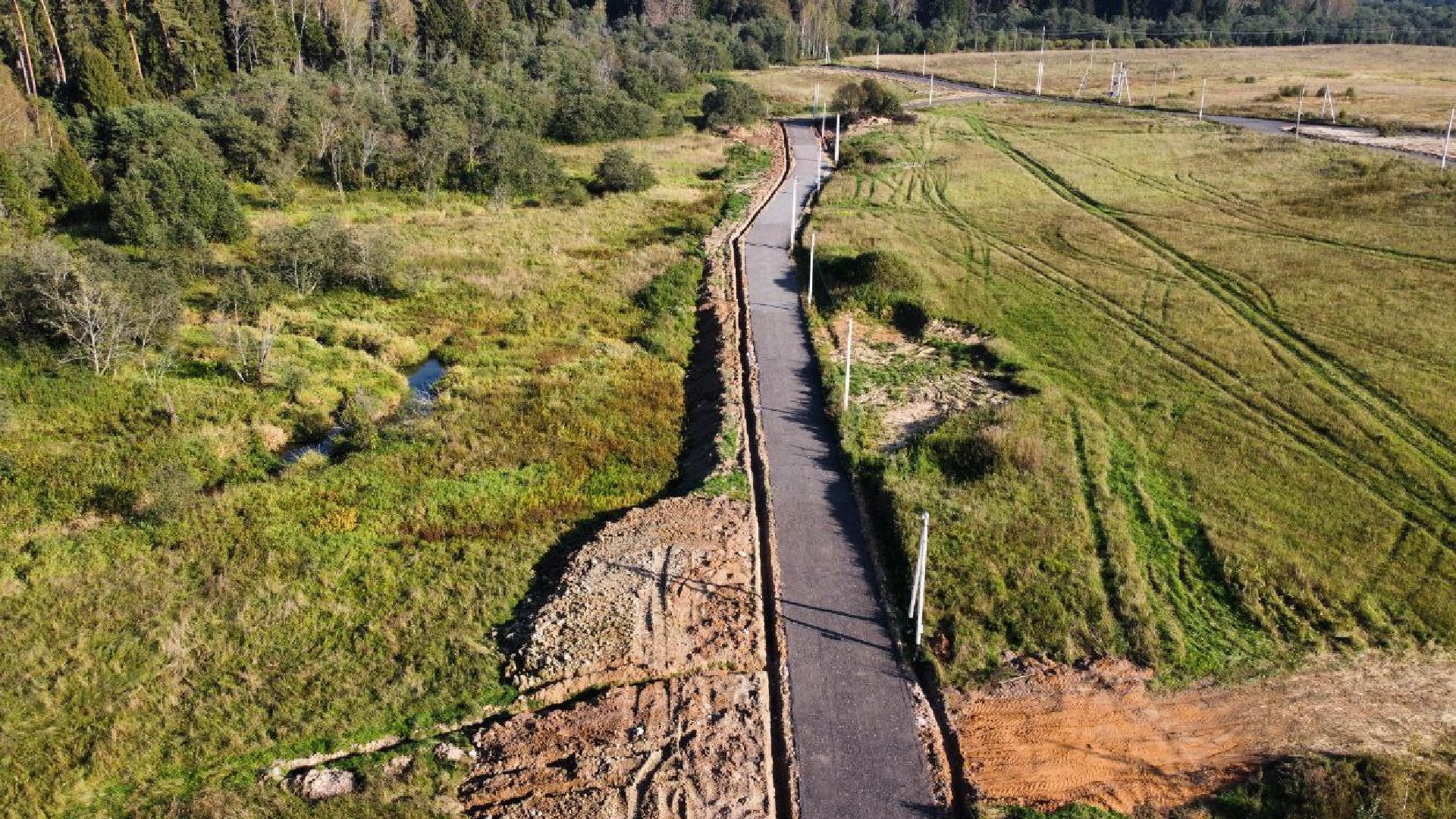 Ливневка и дорога