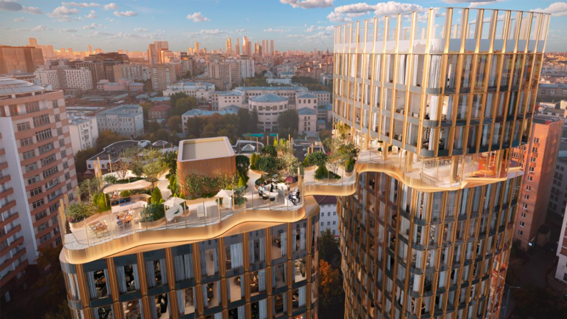 ЖК вид сверху