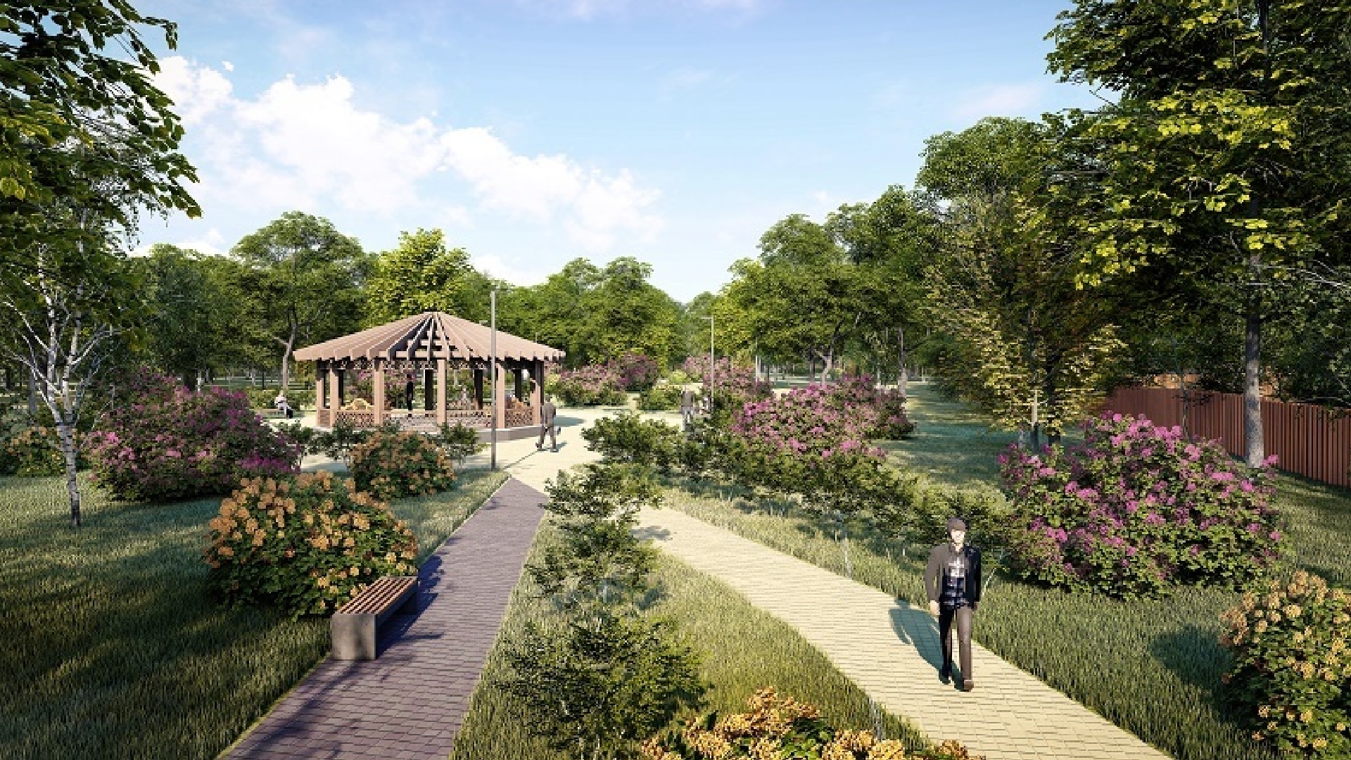 Прогулочная зона