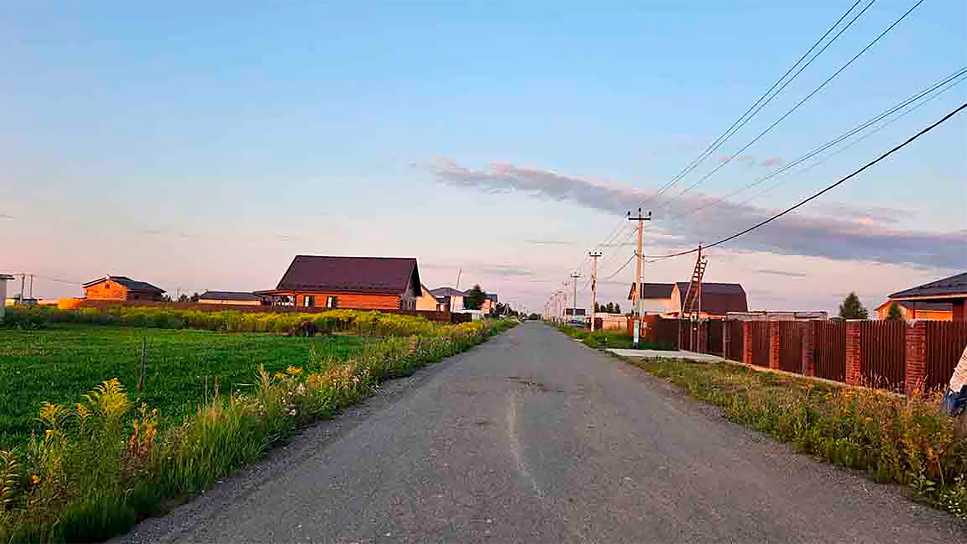 Дороги в поселке