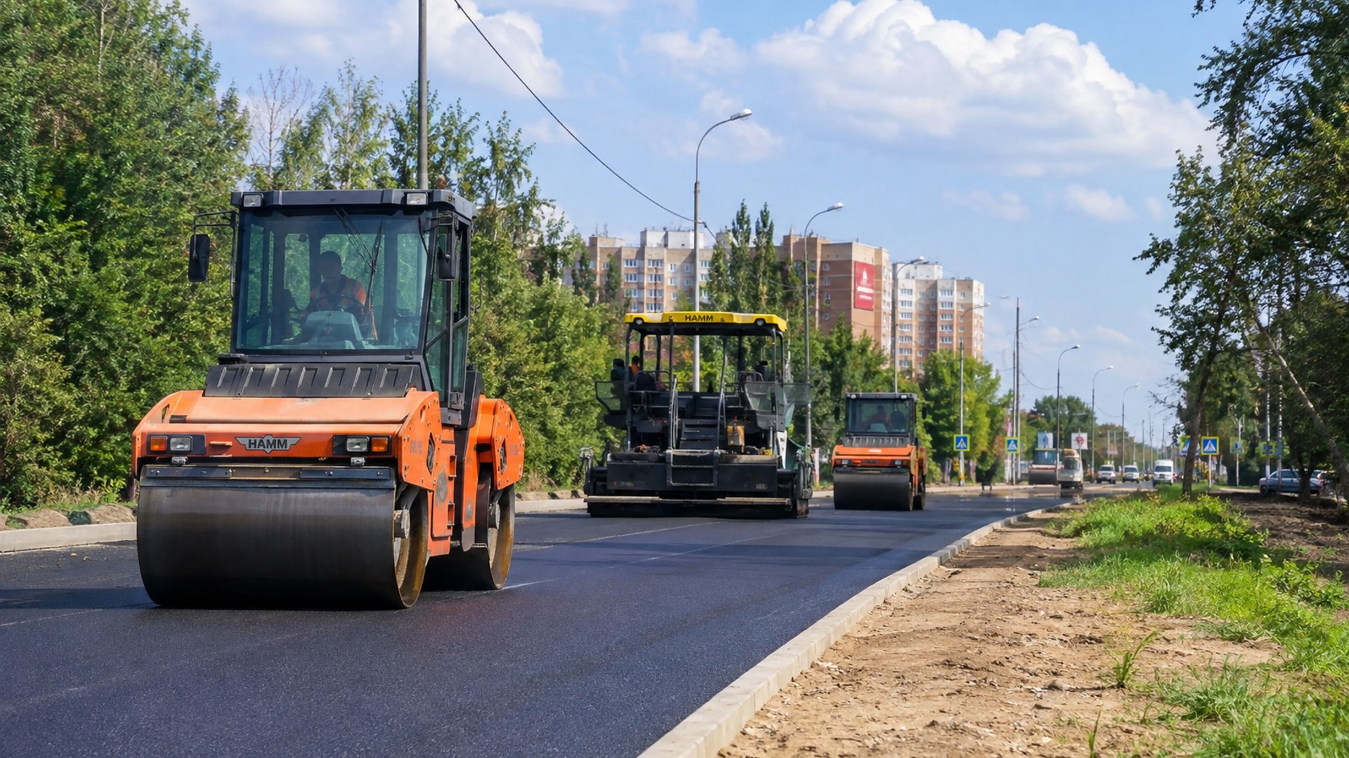 В Раменском округе отремонтировали более 90 км дорог