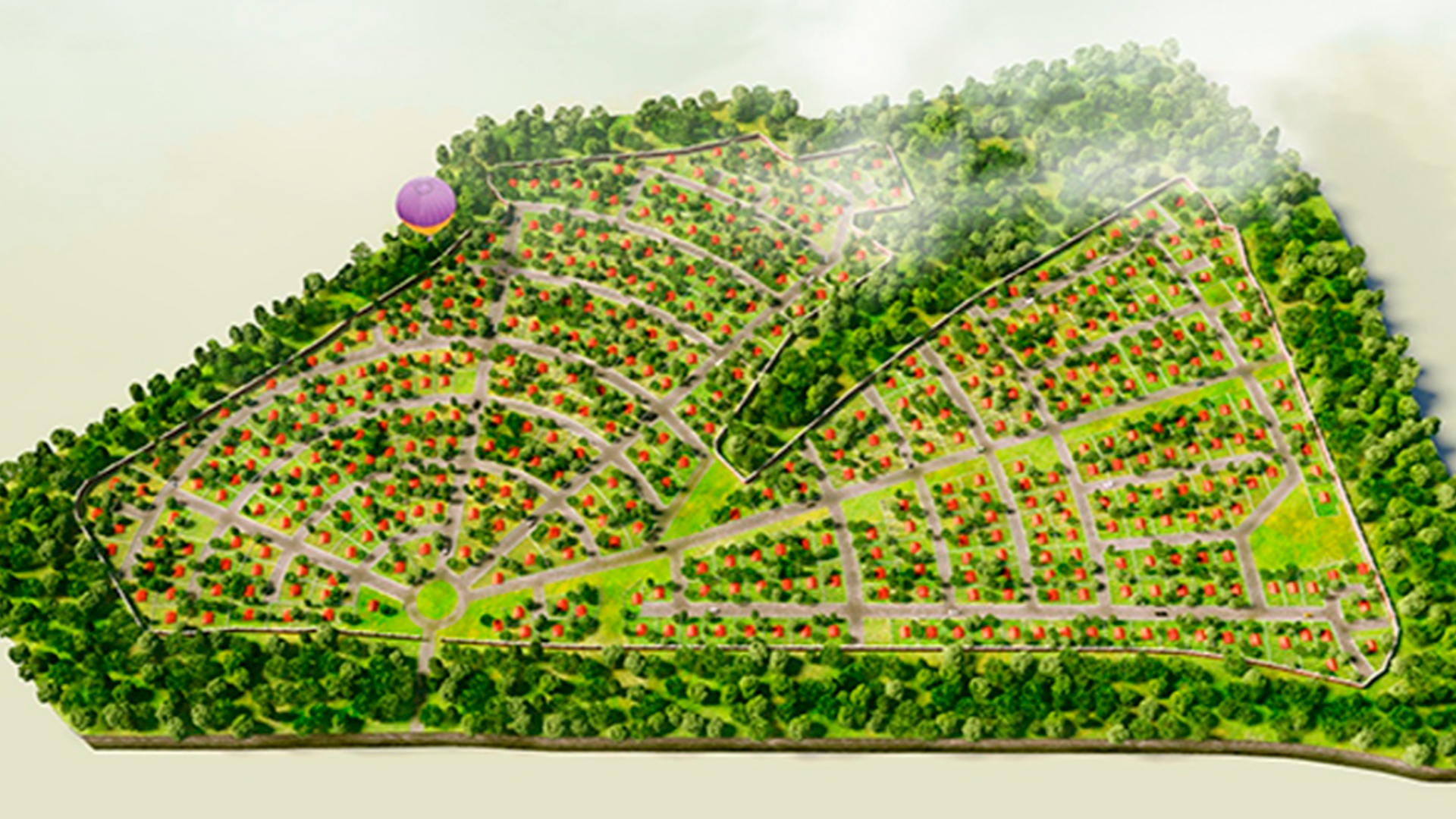 Генплан поселка