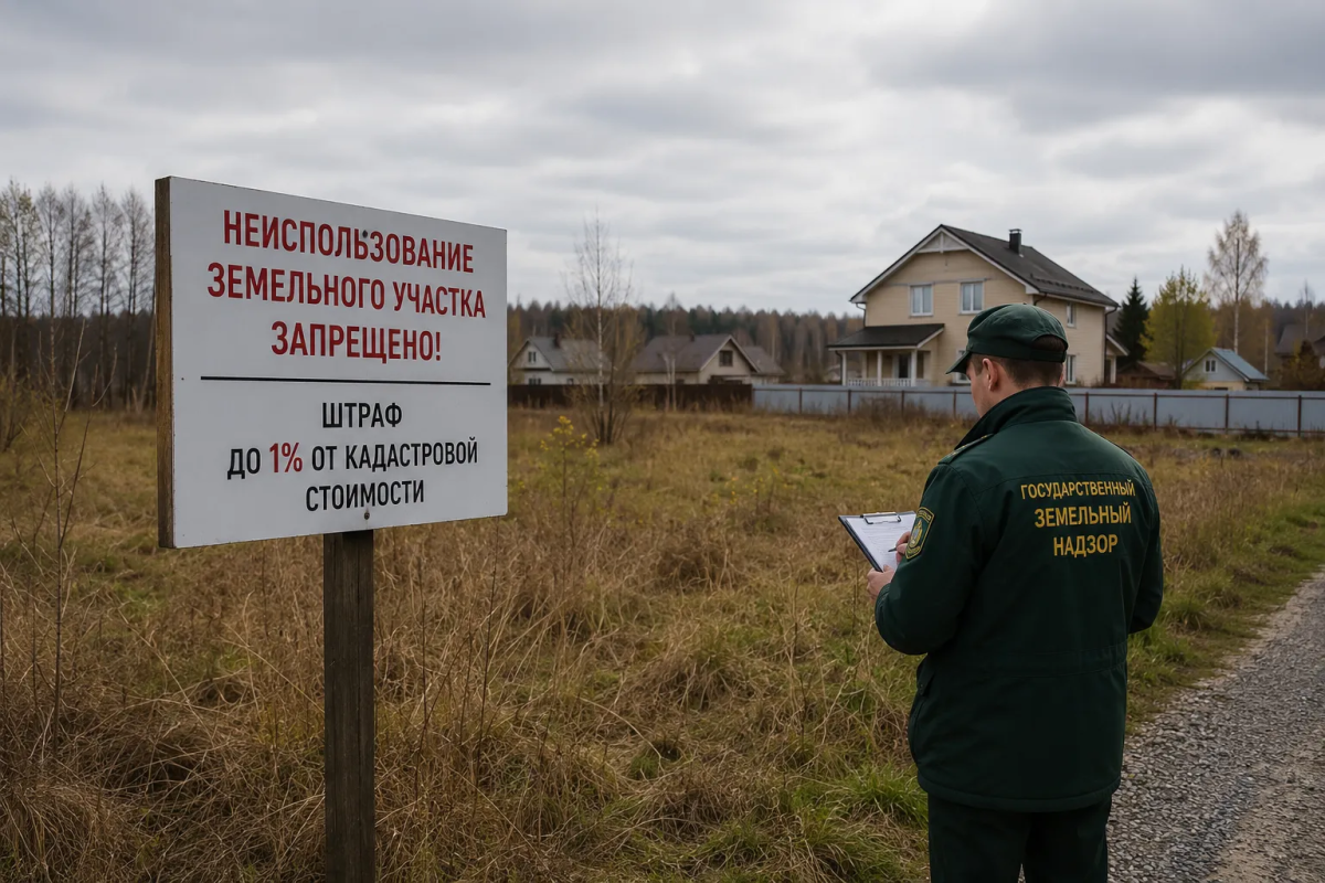 Пустой участок под запретом: что грозит владельцам земли без дома в Подмосковье