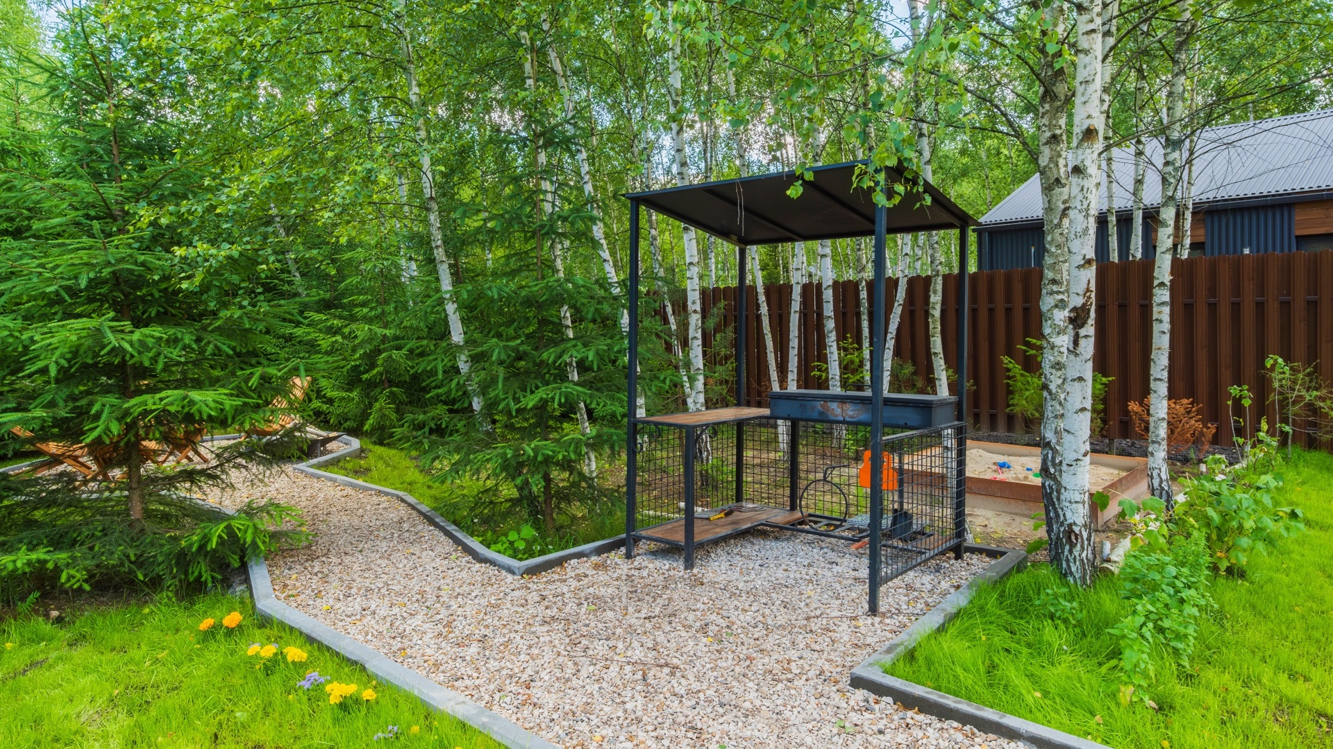 Мангальная зона