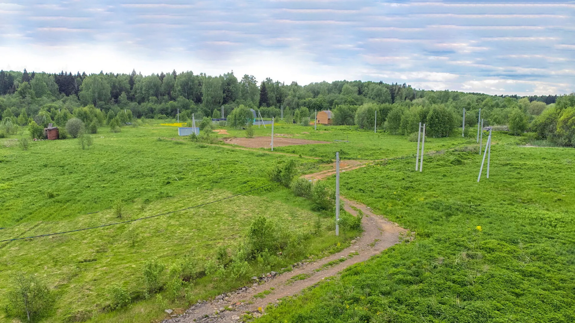 Дороги и линии электропередачи