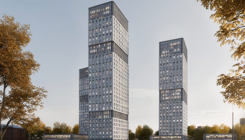 Вид на ЖК Sokolniki