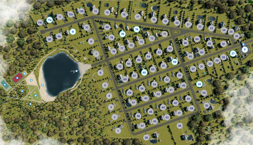 Woodside Residence генплан