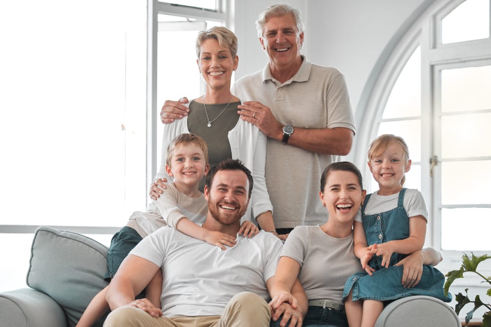 большая семья