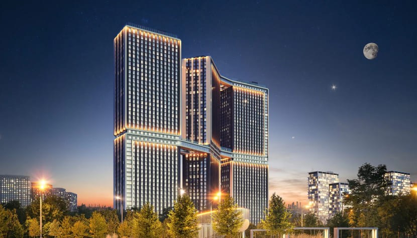 Вид на ЖК Событие