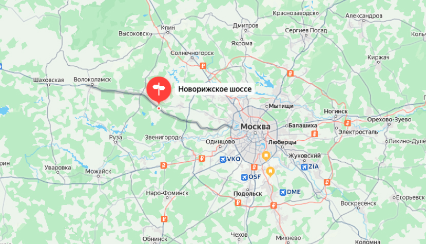 Новорижское шоссе