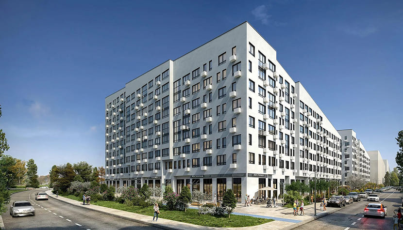 Корпус жилого комплекса «Дзен Кварталы»