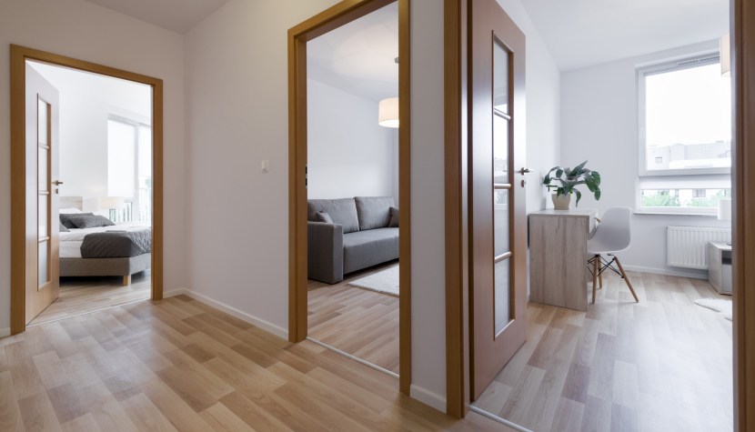 Квартира с изолированными комнатами, планировка, фото