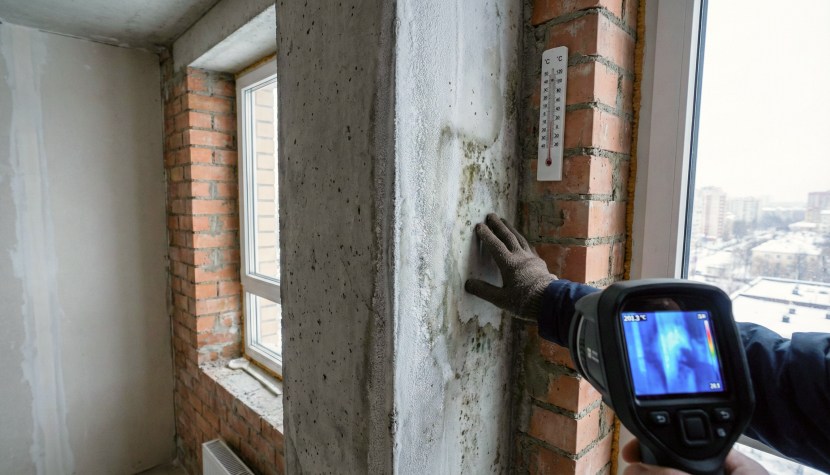 Холодные зоны в квартире пример фото