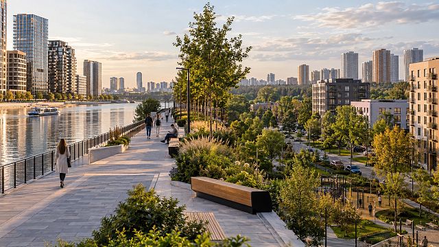 Новостройки в ЮАО Москвы: набережная Нагатинского затона против Царицыно и Бирюлёво в 2026 году