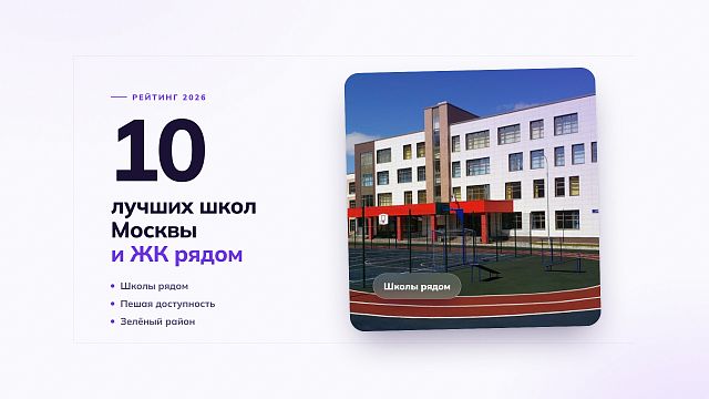 ТОП-10 самых лучших школ Москвы и ЖК неподалеку