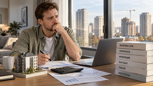 «Я взял ипотеку под 22%: я безумец или гений?» Честный расчет переплаты и инфляции
