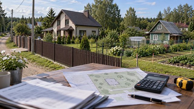 Земельный налог на участок ИЖС и СНТ в Подмосковье в 2026 году: ставки, вычет на 6 соток и как считать